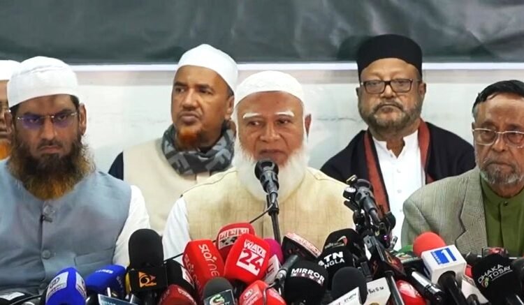 আট দলীয় জোটে যুক্ত হয়েছে এনসিপি ও এলডিপি সংবাদ সম্মেলনে জামায়াতে আমীর