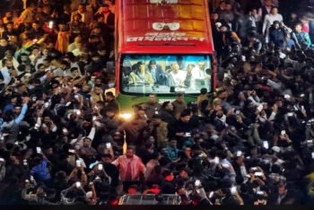 দীর্ঘ ২১ বছর পর সিলেটে তারেক রহমান, জনস্রোতে রূপ নিল নগর