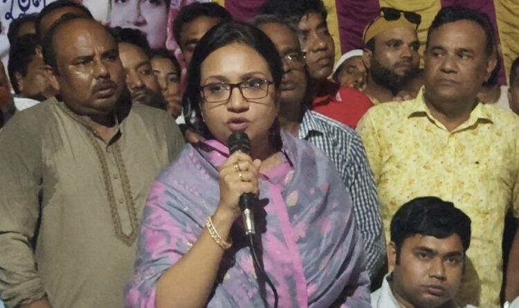 চাঁদাবাজি করতে এলে তাকে বেঁধে ফোন দিতে বললেন