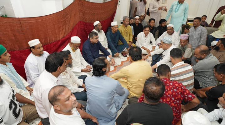 সিলেট মহানগর জাসাসের উদ্যোগে দোয়া ও মিলাদ মাহফিল অনুষ্ঠিত