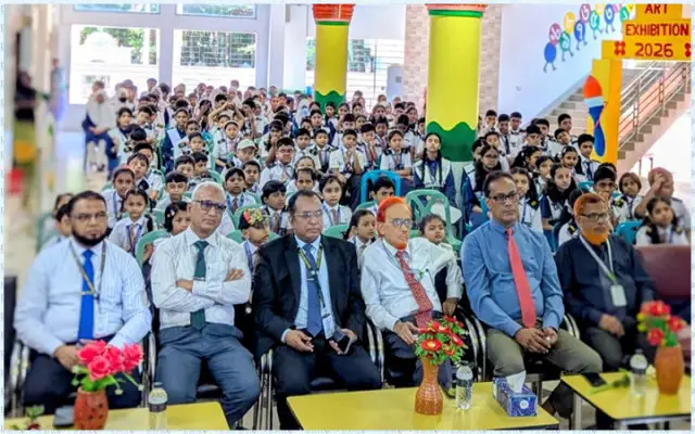 স্কলার্সহোমে তিন দিনের আর্ট এক্সিবিশন, পুরস্কৃত ১২ শিক্ষার্থী