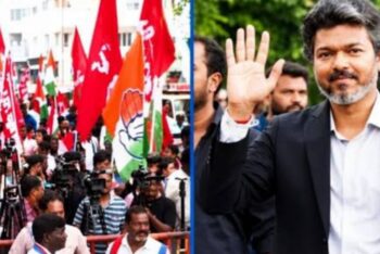 চেন্নাইয়ে সিইসির অপসারণ দাবিতে বিক্ষোভ, প্রথমবার রাজপথে বিজয়ের দল