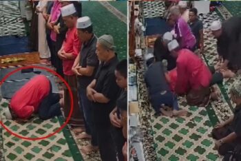 সিজদা থেকে ওঠেননি যুবক, সিসিটিভিতে ধরা পড়ল মুসল্লির শেষ মুহূর্ত