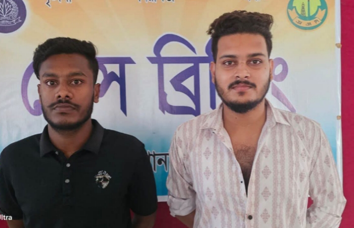সিলেটে নিষিদ্ধ ছাত্রলীগের দুই কর্মী গ্রেফতার