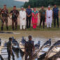 জৈন্তাপুরে টাস্কফোর্সের অভিযান, রাংপানি নদীতে ধ্বংস ৭৩ বার্কি নৌকা, মূল্য প্রায় ৭৫ লাখ টাকা