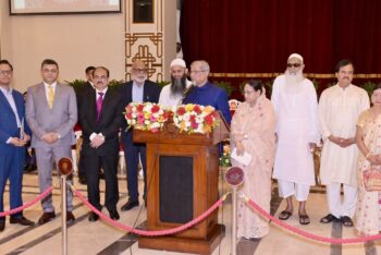 বিজয়া দশমী উপলক্ষে বঙ্গভবনে রাষ্ট্রপতির শুভেচ্ছা বিনিময়