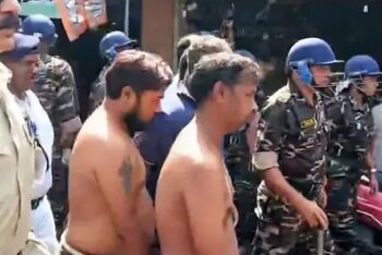 কলকাতায় এবার সেই কিশোরীর বাবা-মামা ও ভাইকে খালি গায়ে ঘোরাল পুলিশ