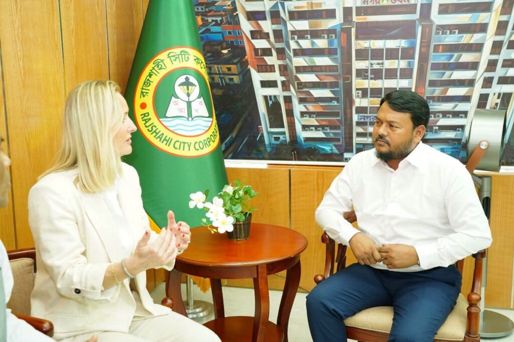 রাসিক প্রশাসকের সঙ্গে নরওয়ের ক্রিস্টিয়ানস্যান্ডের ডেপুটি মেয়রের সৌজন্য সাক্ষাৎ
