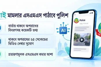 এআই মামলার তথ্য যাবে এসএমএসে, থাকবে আইনভঙ্গের ভিডিও