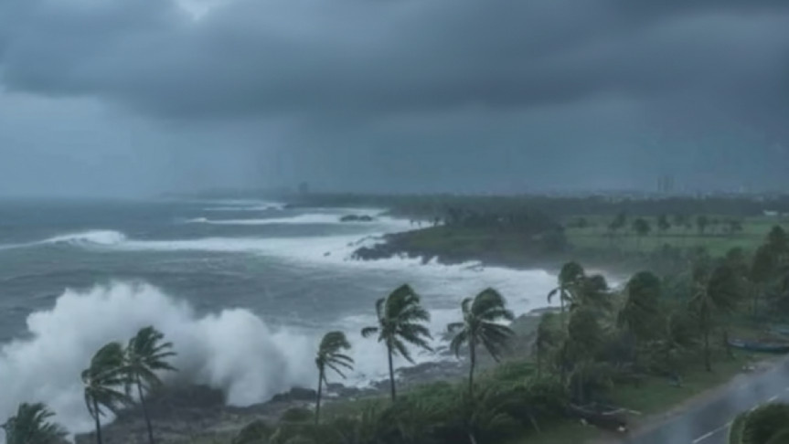 সন্ধ্যার মধ্যে ৬০ কি.মি. বেগে ঝড়ের শঙ্কা